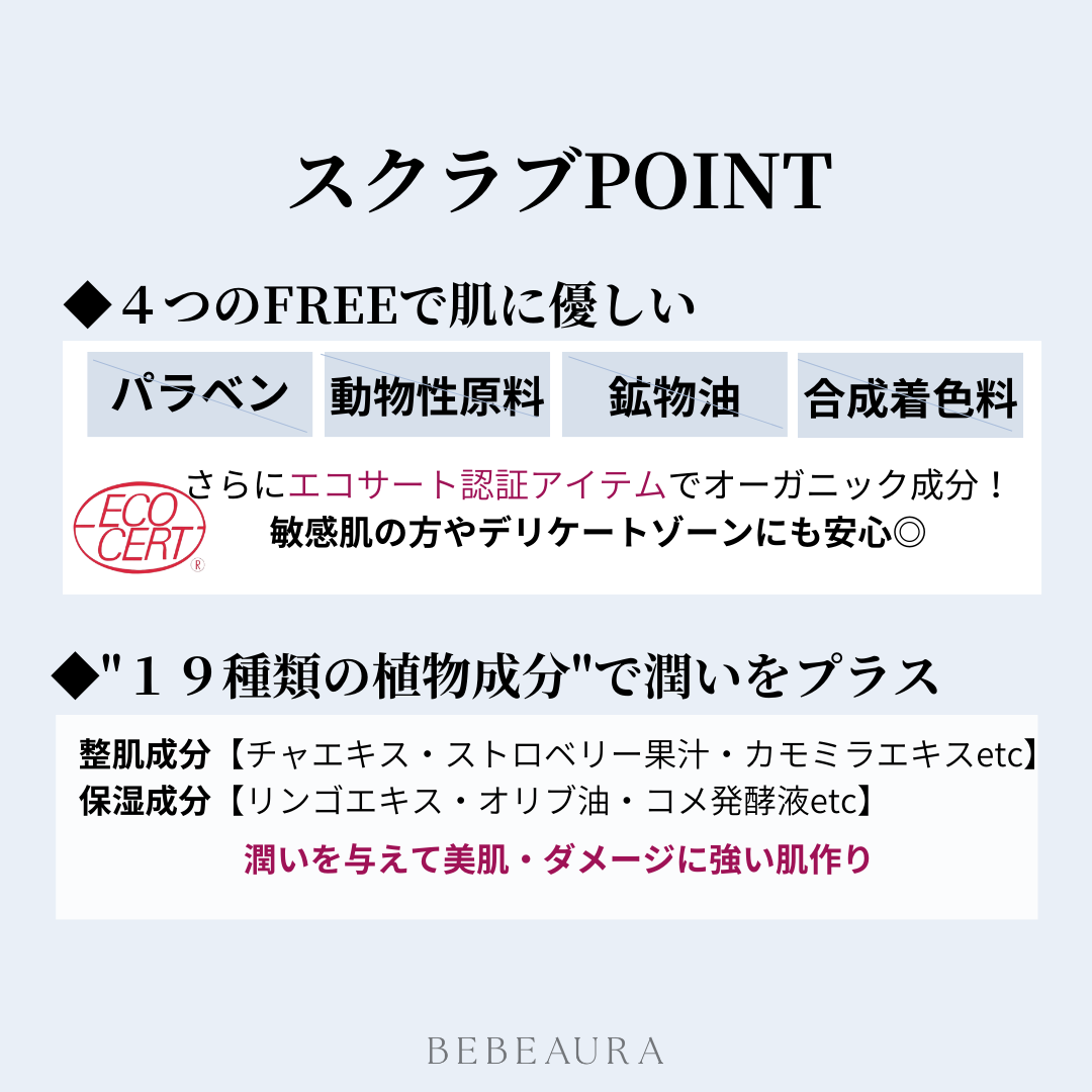 【8月限定10%OFF】BBT×スクラブセット