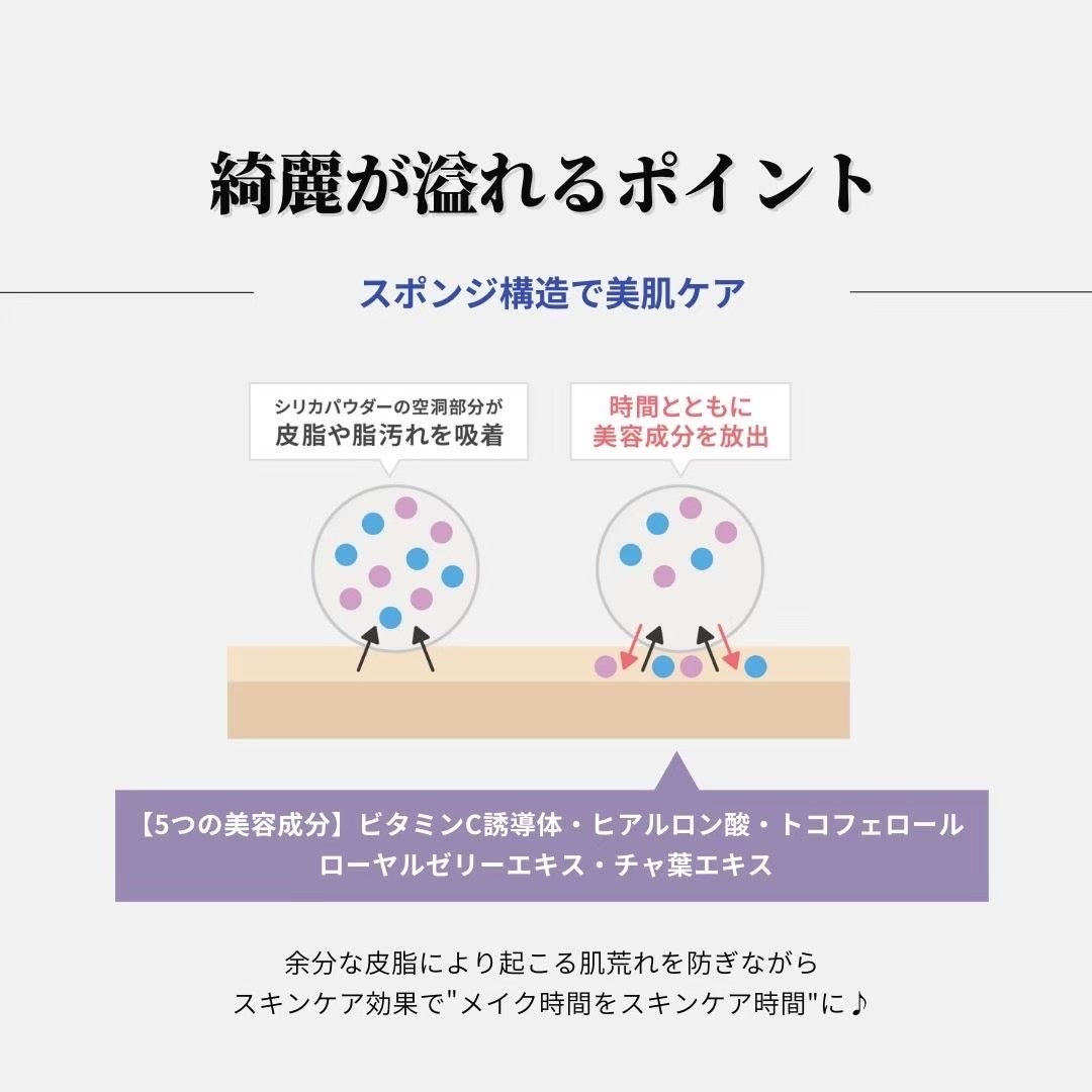 【美容液ルースパウダー】クリア