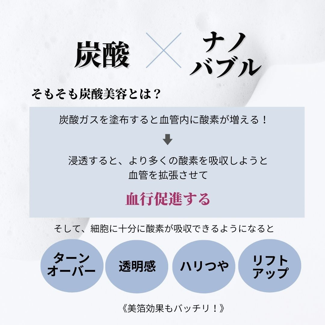 【炭酸ミスト】NANOスパークリングミスト