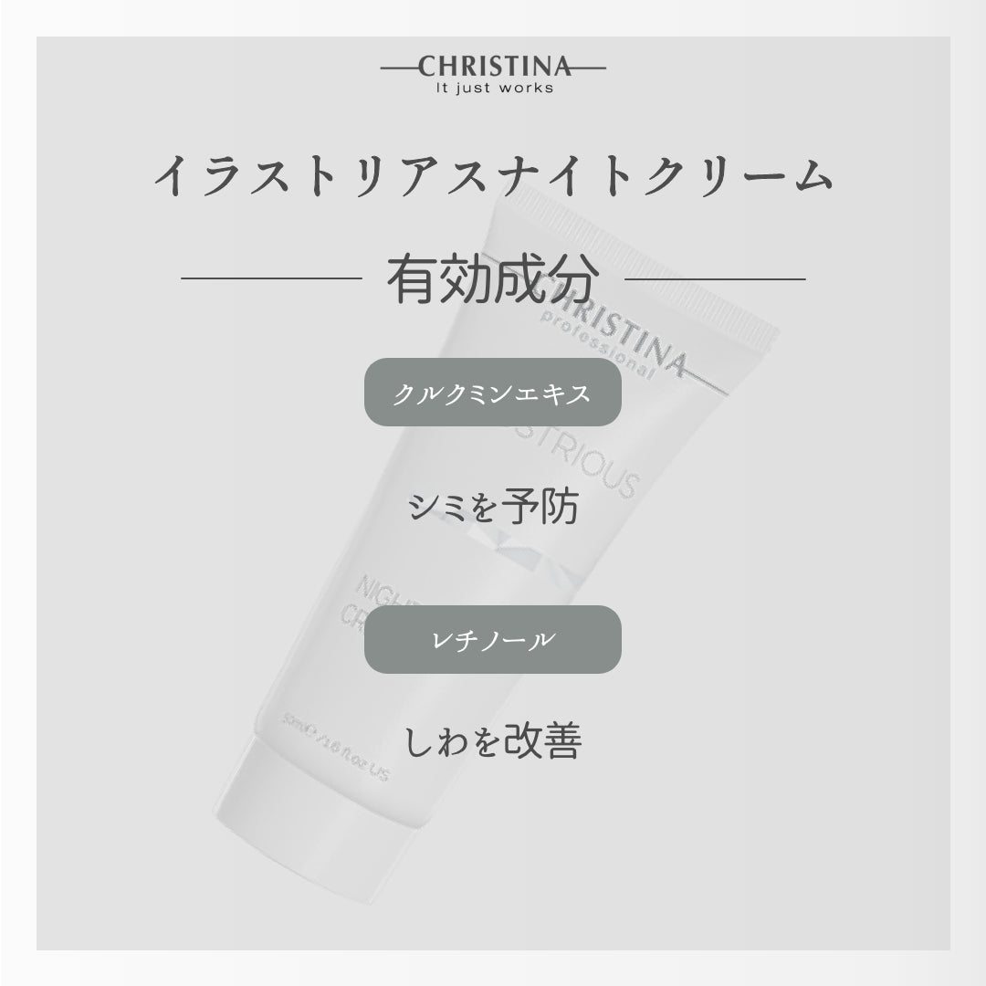 【イラストリアス】ーCHRISTINAー ナイトクリーム